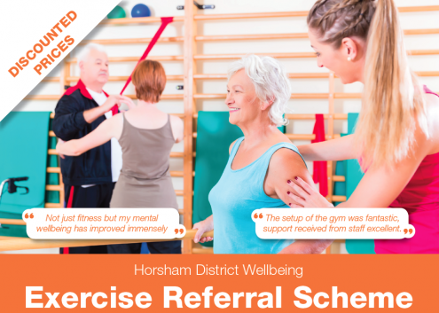Exercise referral scheme poster